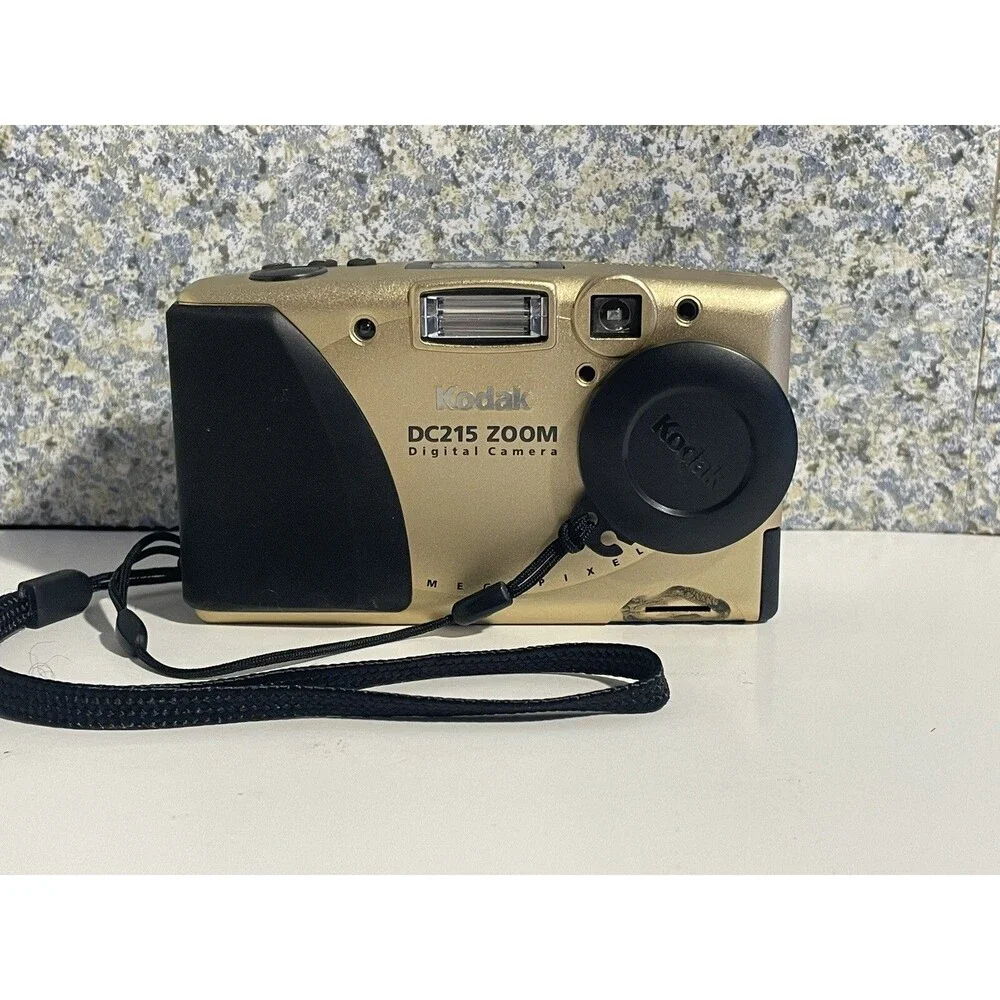 Kodak DC215 Zoom Point & Shoot Digital Camera 1.0 MegapixelUntested Need Battery